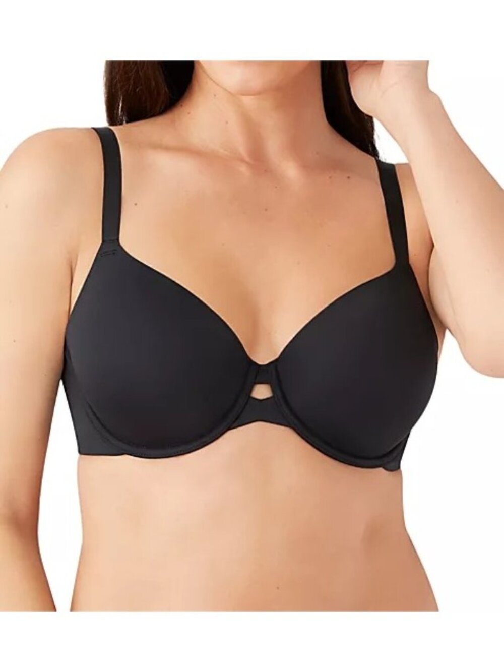🆕 WACOAL Superbly Smooth Convertible Underwire Bra 34DDD Black #853342 - Picture 4 of 10